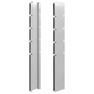 Tvoros stulpai vidaXL 140cm iš galvanizuoto plieno