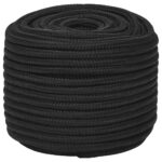 Patvari polipropileno valties virvė 14 mm 250 m  vidaXL