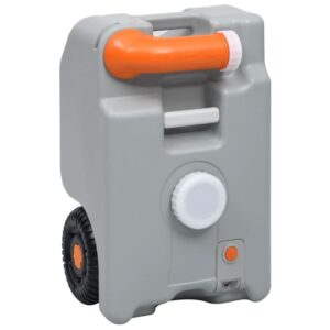 25 l vandens bakas su ratukais stovyklavimui  patvarus ir patogus