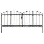 vartaisudvigubomisdurelemisirarkiniuvirsumireference belsilt Vartai su dvigubomis durelėmis ir arkiniu viršumi 400x175cm