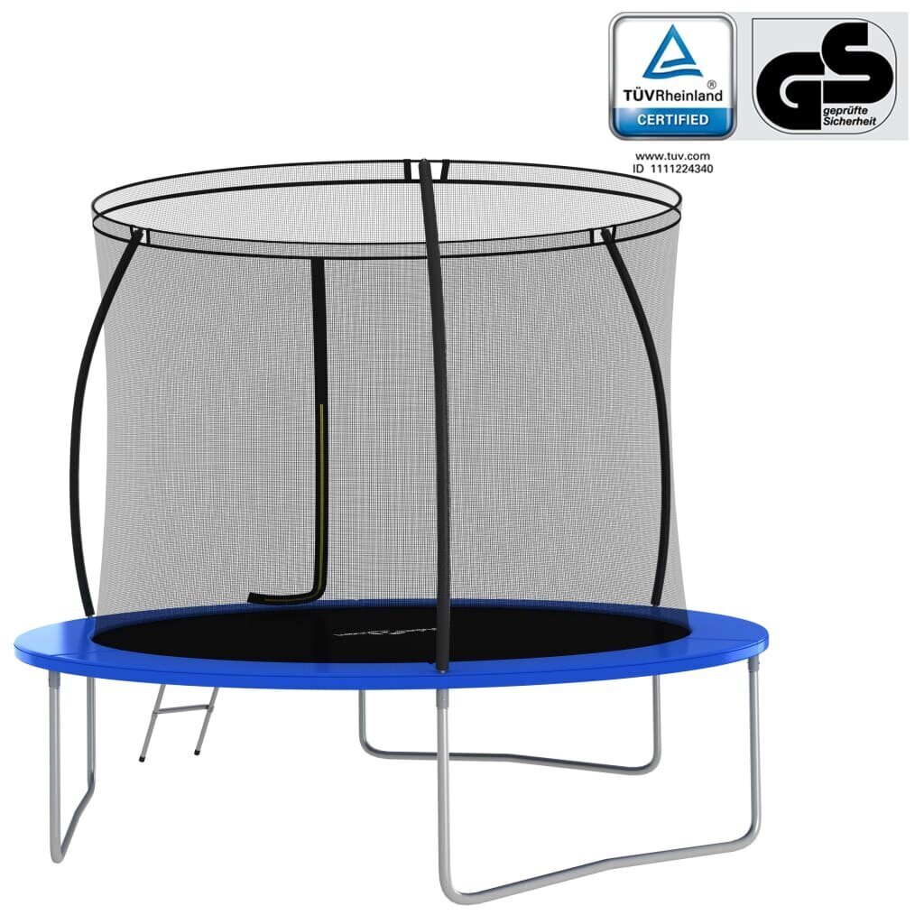 vidaxlbatutorinkinys305x76cmapskritas150kg18f65atsiliepimaireference belsilt vidaXL lauko batutas 305x76 cm su tinkleliu ir kopėčiomis