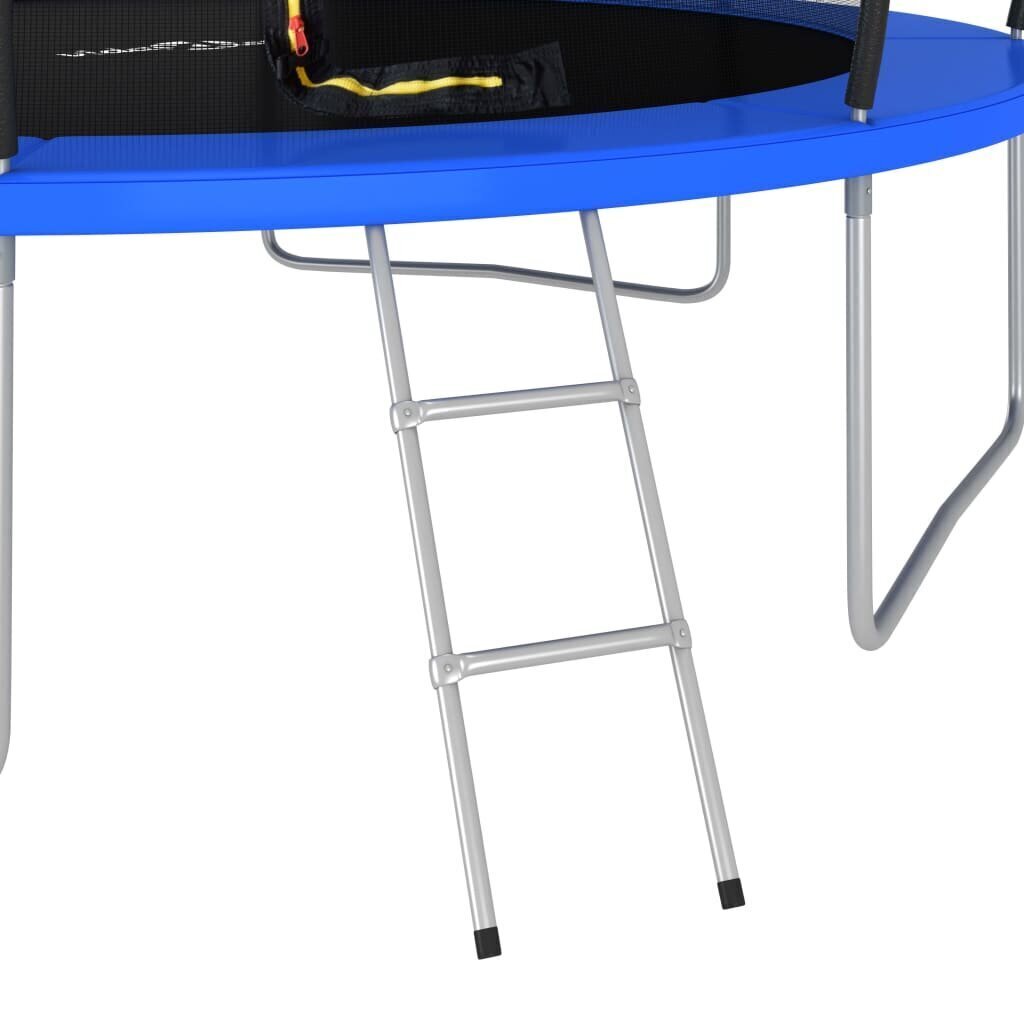 vidaxlbatutorinkinys366x80cmapskritas150kgf142ckainareference belsilt vidaXL apskritas lauko batutas 366x80 cm 150 kg apkrova