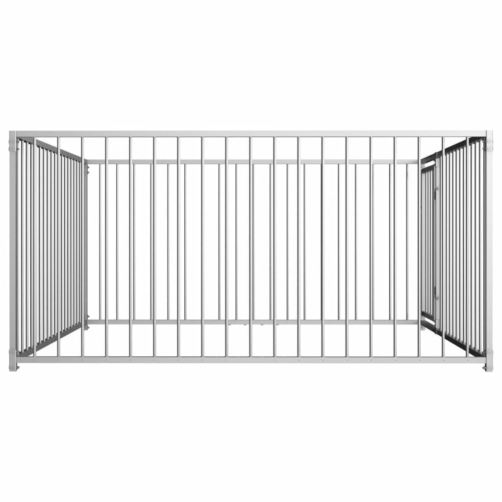 vidaxllaukovoljerassunims200x200x100cma1d7finternetureference belsilt VidaXL lauko voljeras šunims 200x200x100 cm patvarus ir saugus