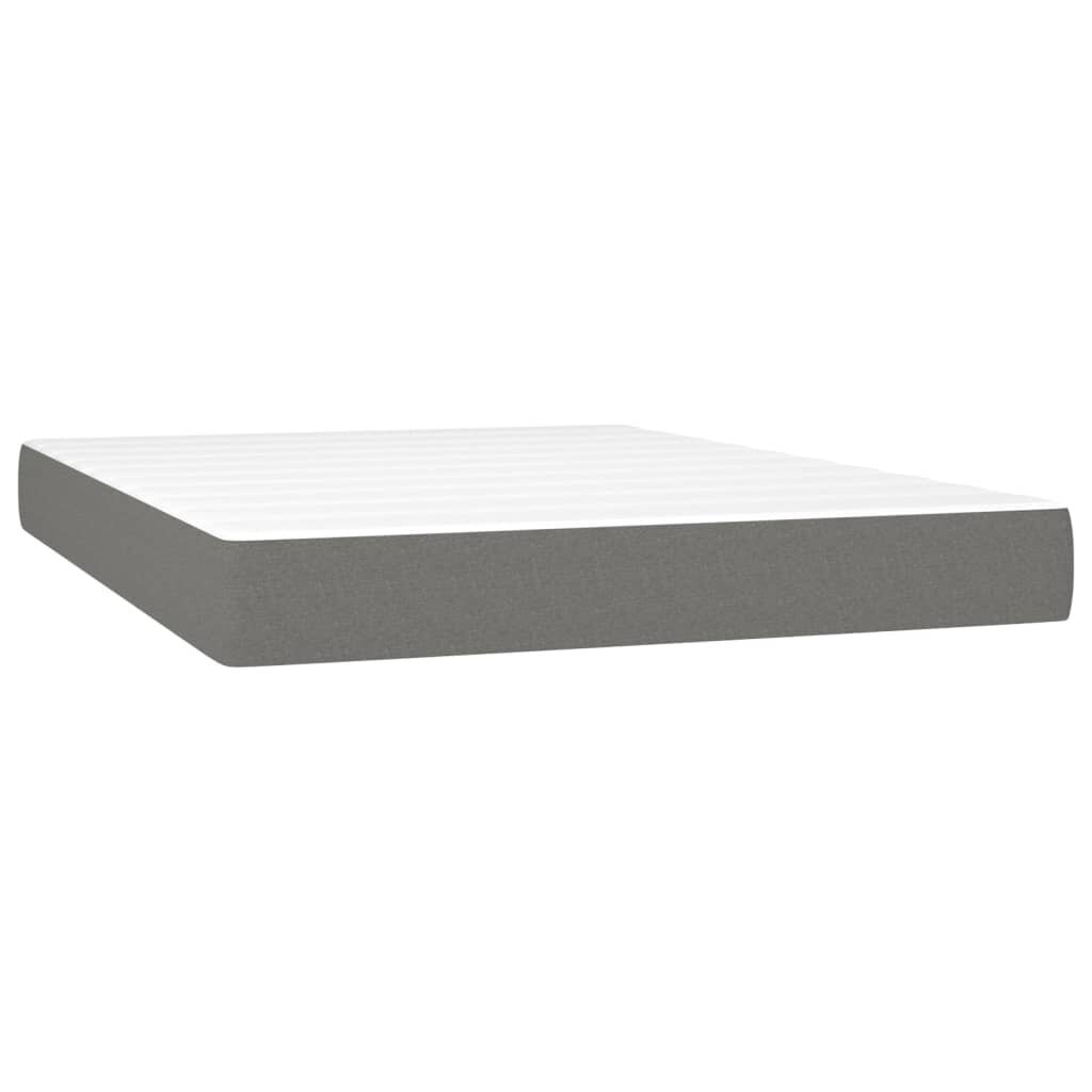 vidaxllovasuspyruoklemisciuziniutamsiaipilka140x200cmaudinys6d974atsiliepimaireference  belsilt vidaXL lova su spyruoklėmis ir čiužiniu 140x200cm tamsiai pilka