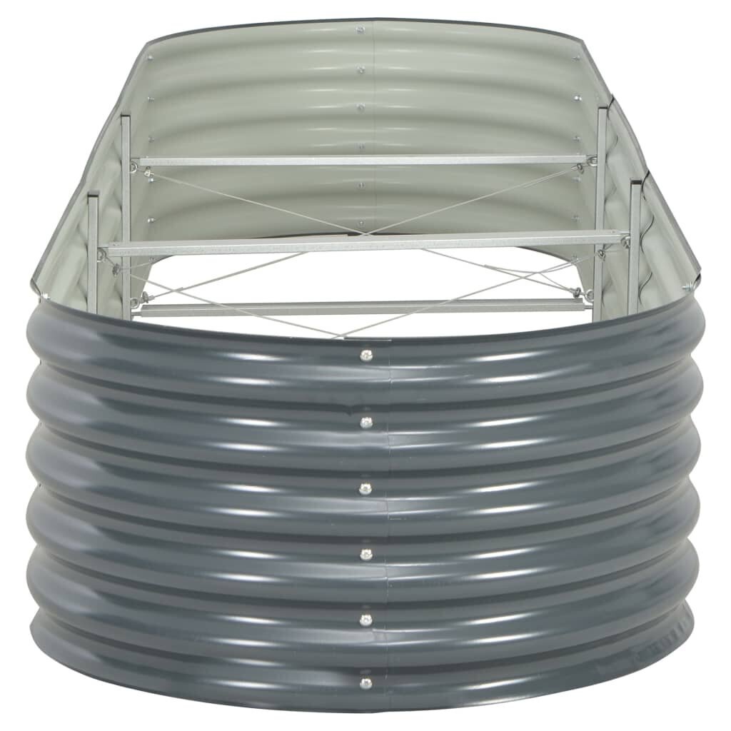 vidaxllovelis44cmad63aatsiliepimaireference  belsilt VidaXL galvanizuoto plieno lovelis 44cm  patvarus ir erdvus