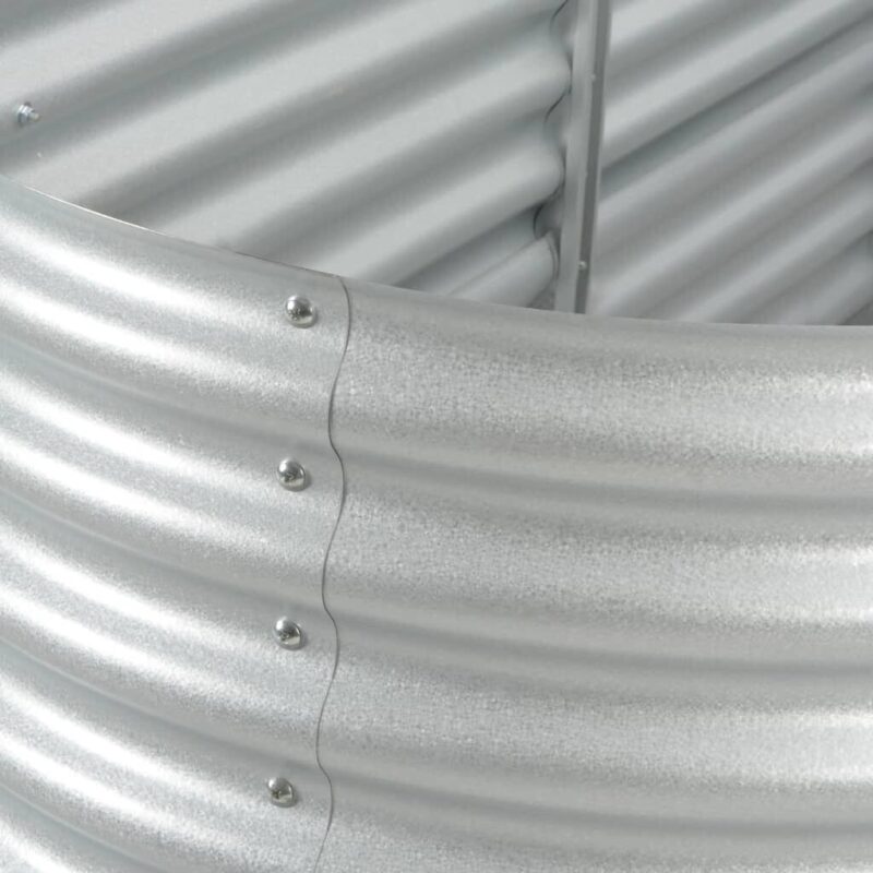 VidaXL galvanizuoto plieno sodinis lovelis 81 cm  belsilt