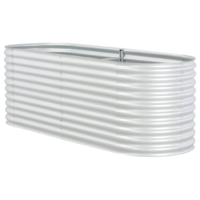 VidaXL galvanizuoto plieno sodinis lovelis 81 cm  belsilt