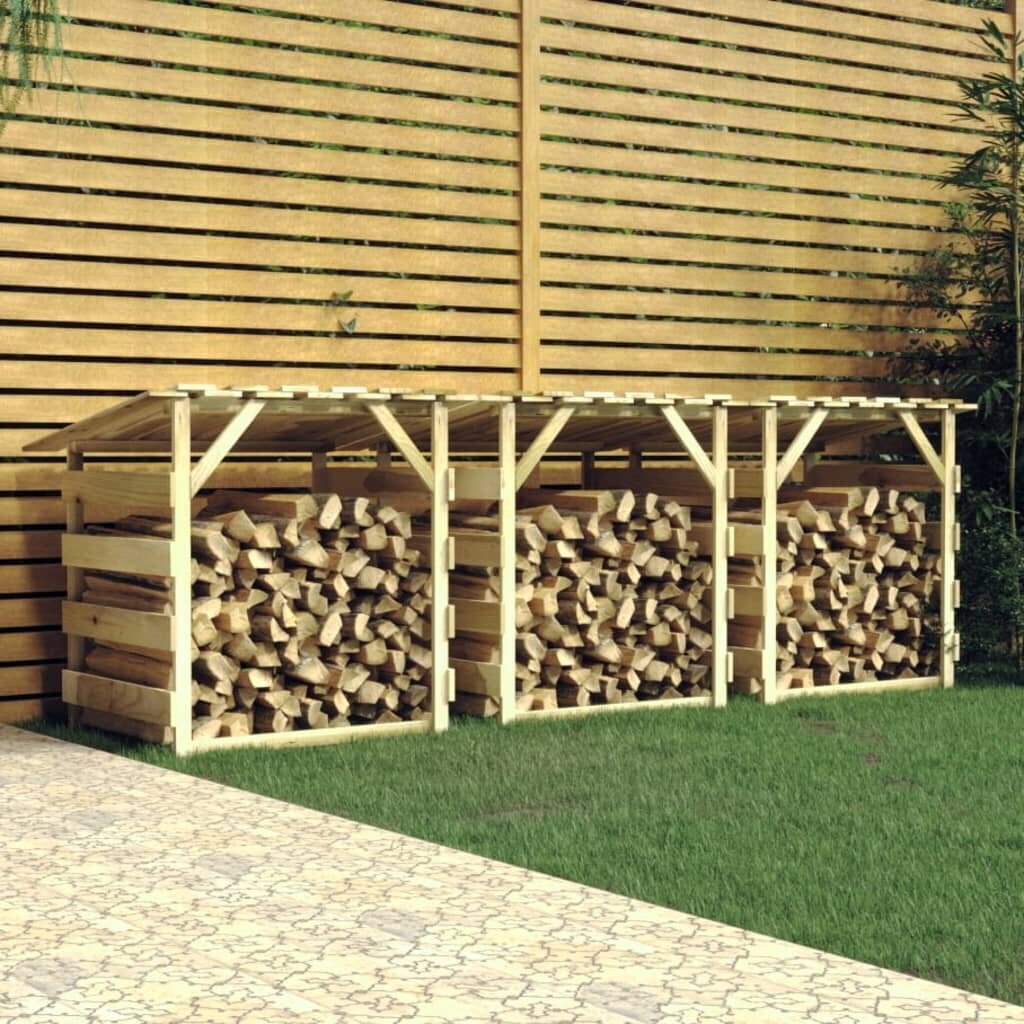 vidaxlpergolessustogeliais3vnt100x90x100cmimpregnuota09016reference  belsilt Pergolės su stogeliais 3vnt 100x90x100cm ruda | Belsilt