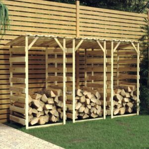 Medinės pergolės su stogeliais 3 vnt 100x90x200 cm ruda