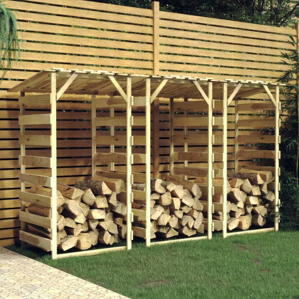 vidaxlpergolessustogeliais3vnt100x90x200cmimpregnuota007e6reference  belsilt Medinės pergolės su stogeliais 3 vnt 100x90x200 cm ruda