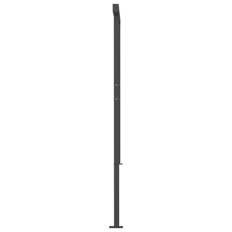 vidaXL Rankiniu būdu ištraukiama markizė su LED, antracito, 5x3,5m, Antracito - Image 7