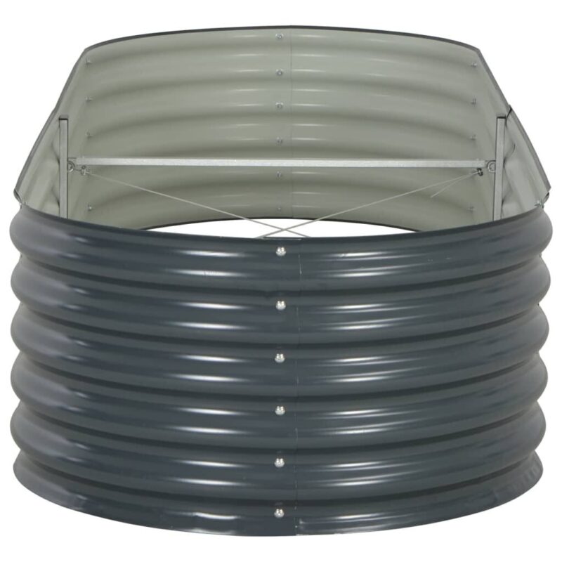VidaXL galvanizuoto plieno sodo lovelis 44 cm