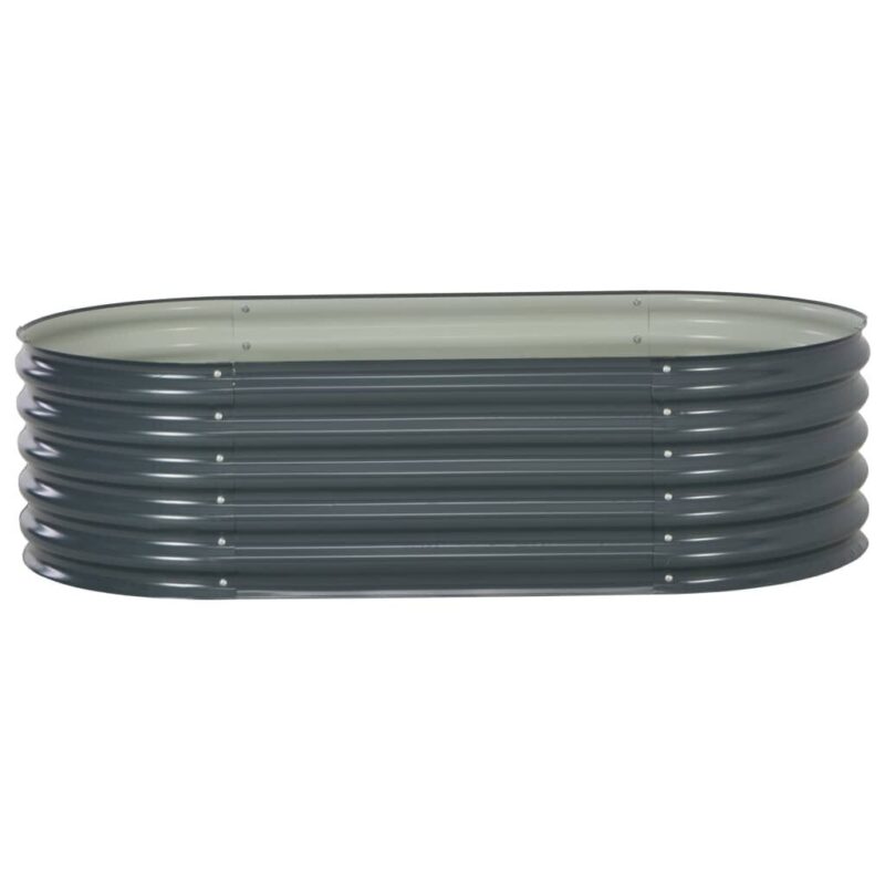 VidaXL galvanizuoto plieno 44cm sodo lovelis  Belsilt