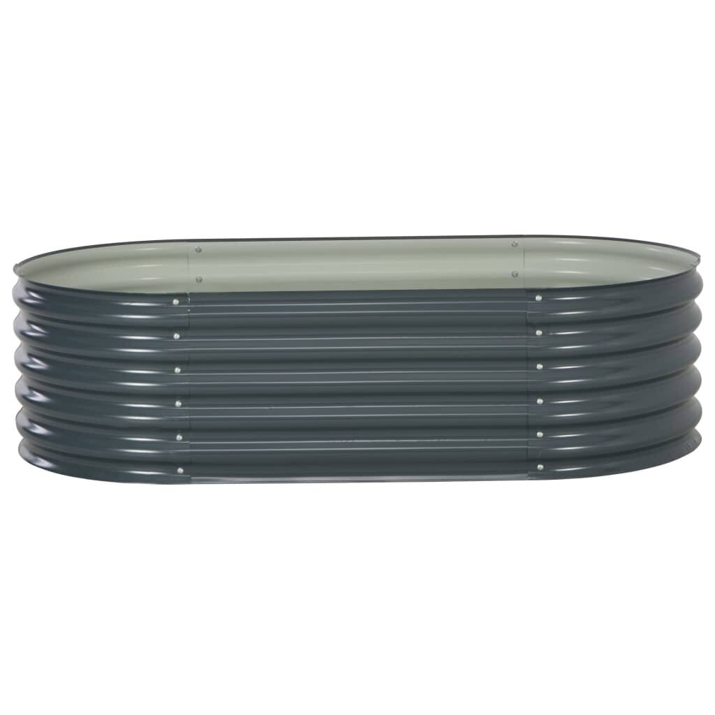 vidaxlsodolovelis44cm6efd6kainareference  belsilt VidaXL galvanizuoto plieno 44cm sodo lovelis  Belsilt
