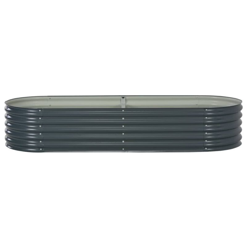 VidaXL galvanizuoto plieno sodo lovelis 44 cm