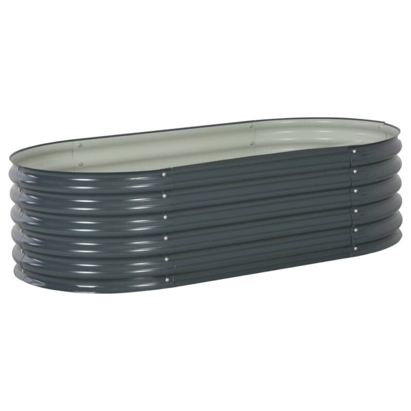 VidaXL galvanizuoto plieno 44cm sodo lovelis  Belsilt