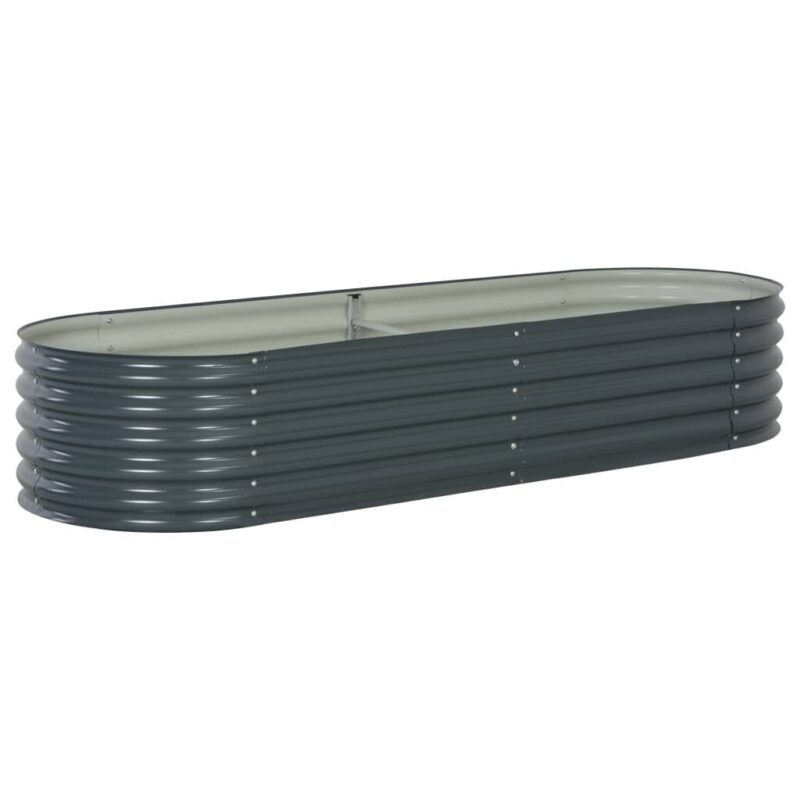 VidaXL galvanizuoto plieno sodo lovelis 44 cm