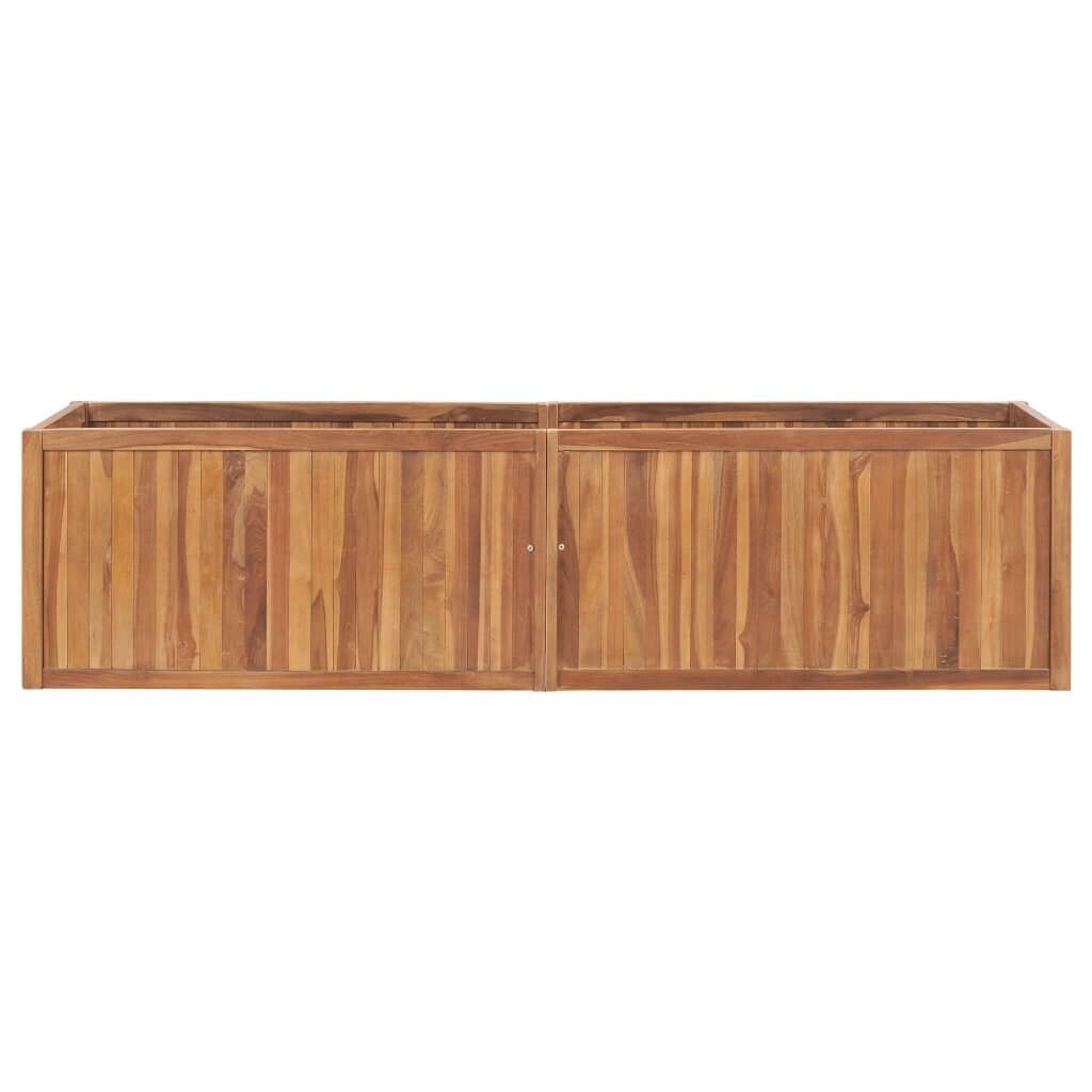 vidaxlsodolovelis50cm74a63kainareference  belsilt VidaXL 50cm sodo lovelis iš tikmedžio medienos | Belsilt