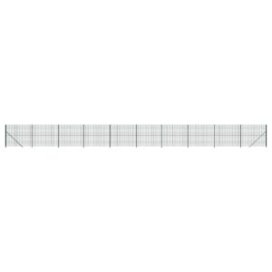 Vielinė tinklinė tvora vidaXL 1,4x25m – patvari ir atspari