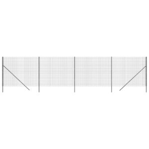 Vielinė tinklinė tvora vidaXL 1,6x10 m – patvari ir atspari