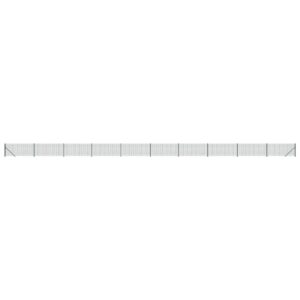 Vielinė tinklinė tvora vidaXL 1x25m  tvirta ir ilgaamžė