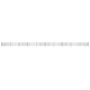 Vielinė tinklinė tvora vidaXL 1x25 m – patvari ir atspari