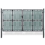 viengubivartaijuodosspalvos300x200cmcopyf5a99reference belsilt Juodos spalvos viengubi vartai 300×200 cm su rakinimu