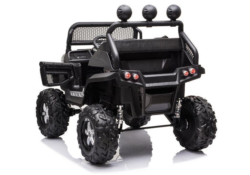 vienvietisvaikiskaselektromobilismercedesunimogsjuodas91d29internetureference belsilt Vaikiškas elektromobilis Mercedes Unimog S saugus ir patogus