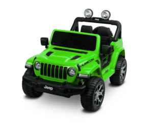 Vienvietis vaikiškas elektromobilis Toyz Jeep Rubicon, žalias