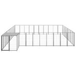 Voljeras šunims, 25,41 m², Juoda