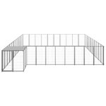 Voljeras šunims 3146 m² su vandeniui atspariu stogu