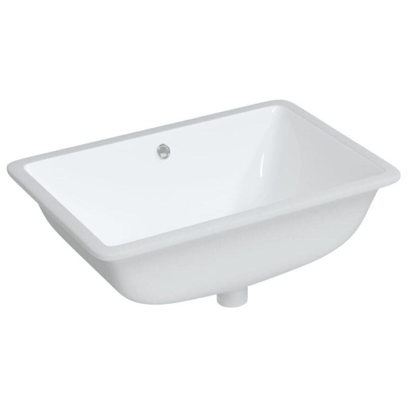 Vonios kambario praustuvas VidaXL 60x40x21 cm balta