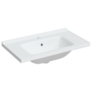 Keramikinis vidaXL vonios praustuvas 81x48x195 cm  Belsilt