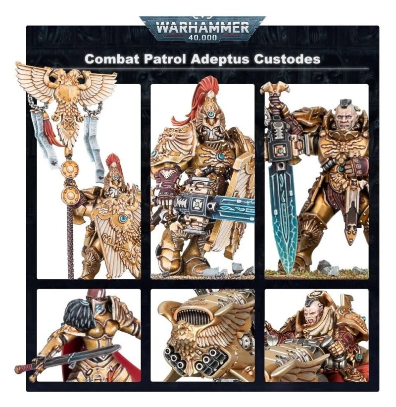 Warhammer 40000 Combat Patrol : Adeptus Custodes. - Image 3
