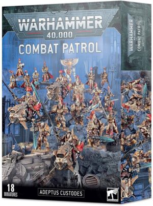 Warhammer 40000 Combat Patrol : Adeptus Custodes.