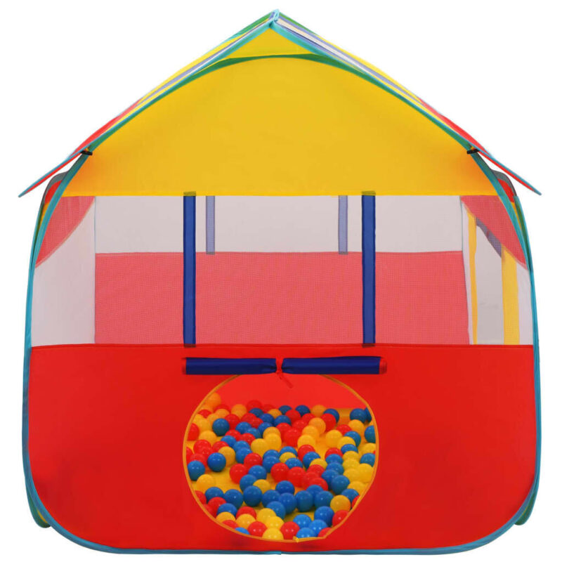 Žaidimų palapinė su plastikiniais kamuoliukais,, 123x120x126cm - Image 2