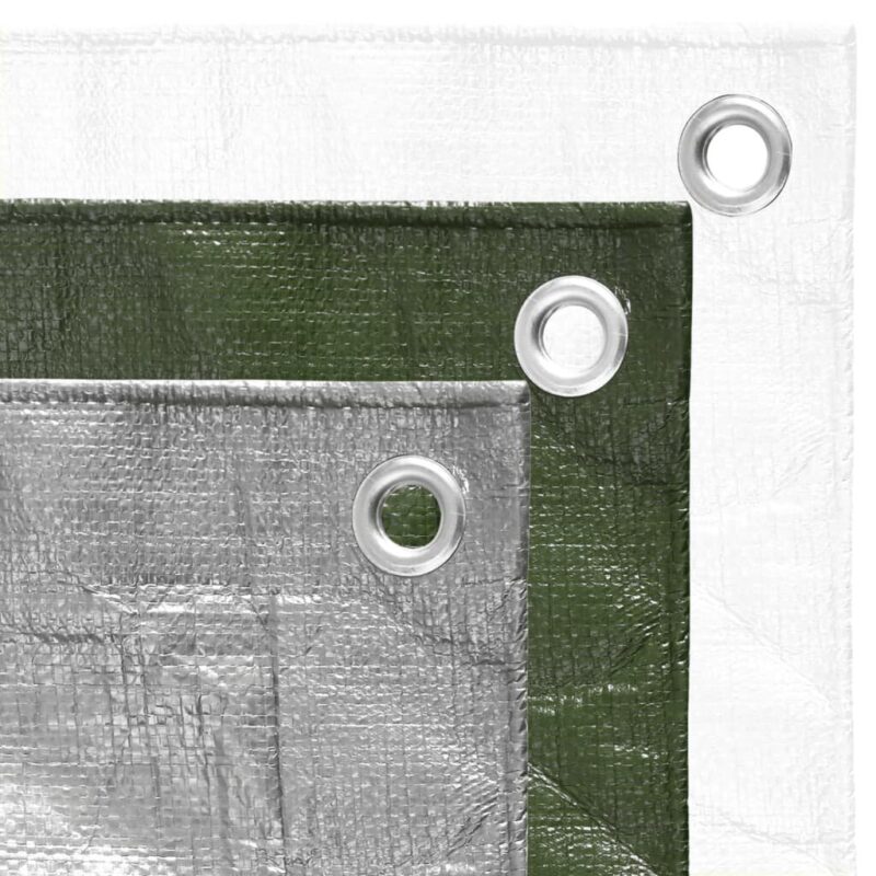 Žalias tentas vidaXL, 6x10m, 180g/m², Hdpe - Image 4