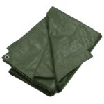 Žalias tentas vidaXL, 6x10m, 180g/m², Hdpe