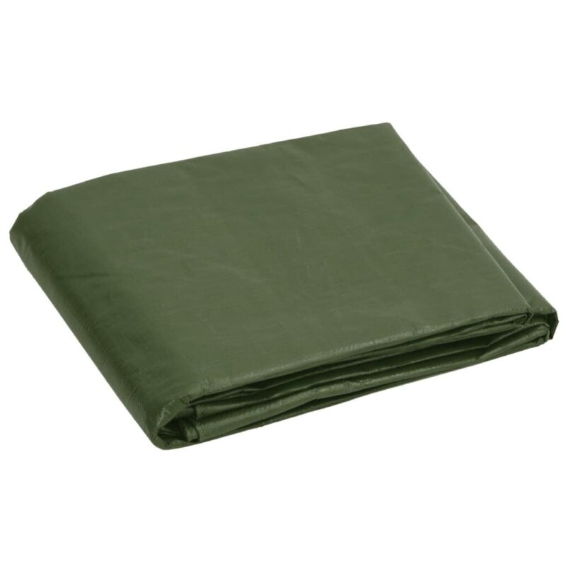 Žalias tentas vidaXL, 6x10m, 180g/m², Hdpe - Image 2