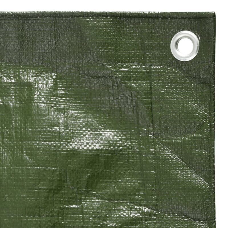 Žalias tentas vidaXL, 6x10m, 180g/m², Hdpe - Image 3