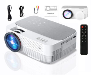 Projektorius Zenwire Q6 Full HD LED projektorius 720p 4000lm 2000: 1170 colių