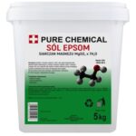 SOLEPSOMSIARCZANMAGNEZUGORZKA5kgDOKAPIELISOLRZYMSKADOKAPIELI belsilt Epsomo druska magnio sulfatas Pure Chemical 10 kg gryna be priedų