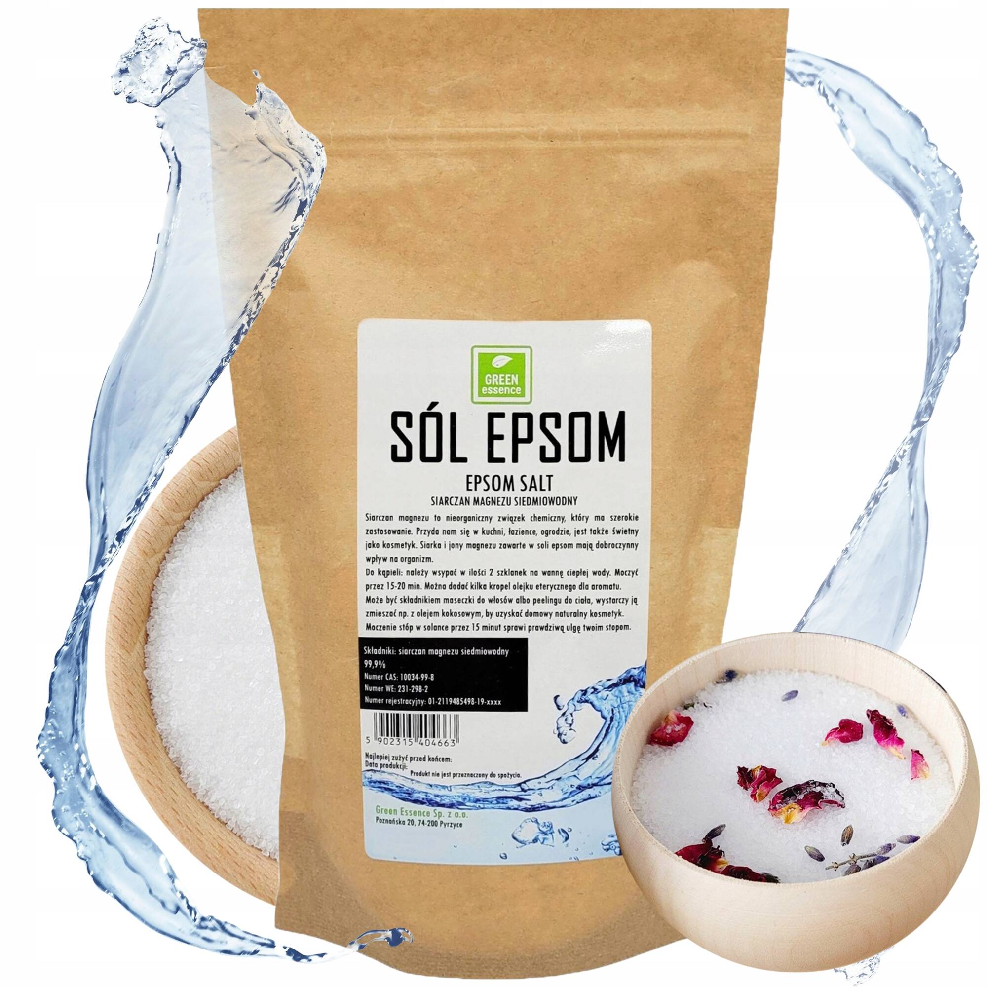 SOLEPSOMsiarczanmagnezugorzkadokapieliczysty1kgkapielmagnezowaWagaproduktuzopakowaniemjednostkowym1kg belsilt