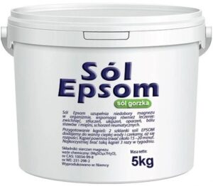 Epsomo druska magnio sulfatas Pure Chemical 10 kg gryna be priedų