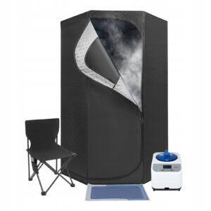 Nešiojama garinė sauna 1350 W namų spa rinkinys su patogia konstrukcija