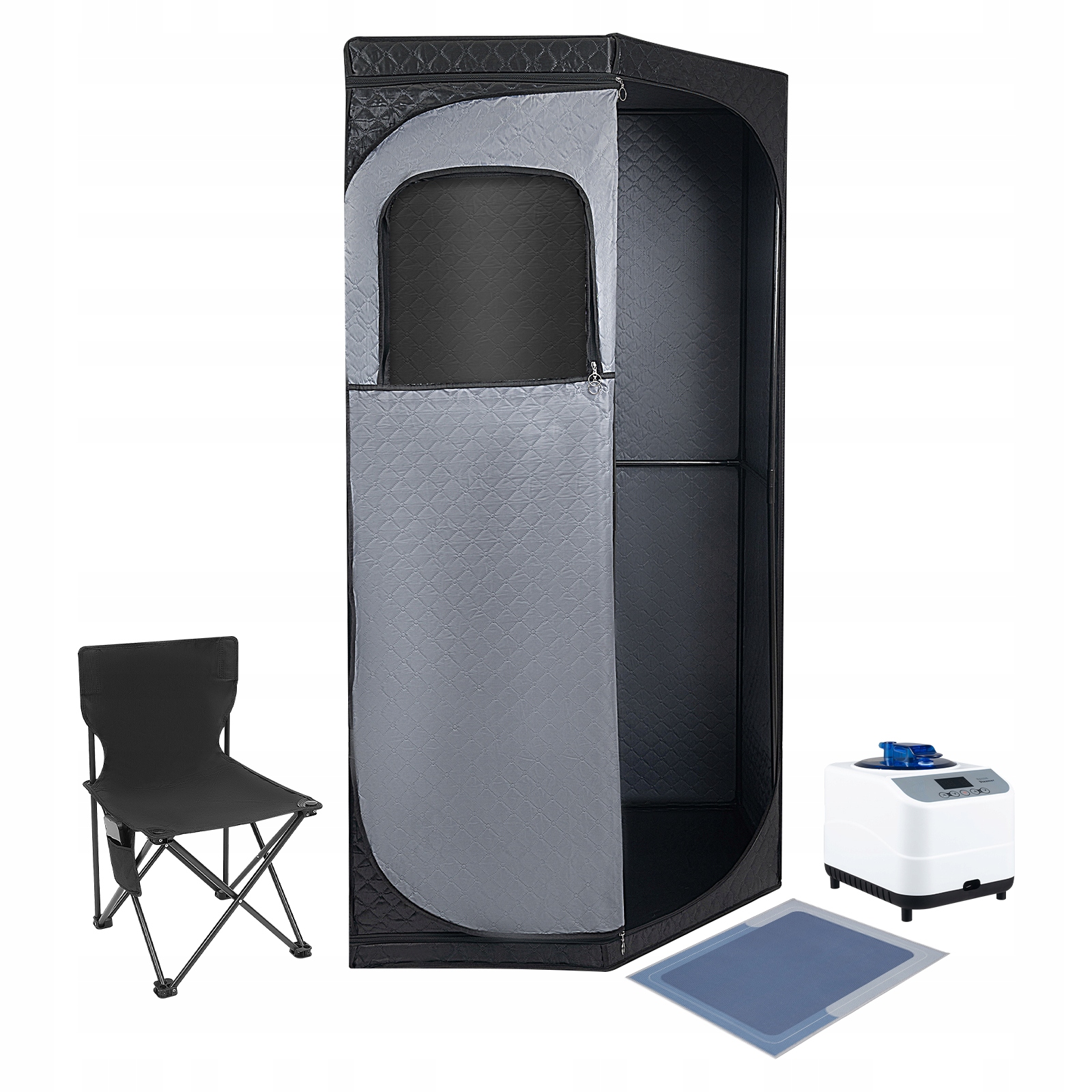 1a3ce3274c9986bff4f0f46d0d83 belsilt Nešiojama garinė sauna 1350 W namų spa rinkinys su patogia konstrukcija