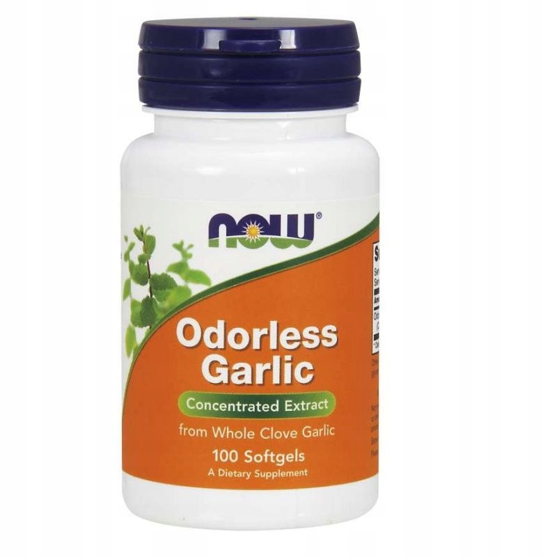 2SZTUKINOWFOODSOdorlessGarlicCzosnekBezzapachowy100kaps belsilt 2 x NOW Foods Odorless Garlic bekvapis česnako ekstraktas 100 kapsulių