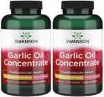 2sztukiGarlicOil500kapsSwansonDuzakoncentracjaolejuzczosnku belsilt 2 x Swanson Garlic Oil koncentruotas česnakų aliejus 500 kapsulių
