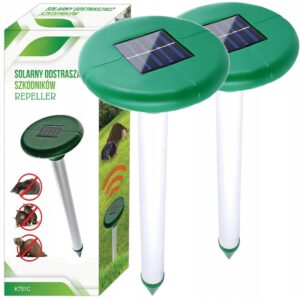 Solarinis kurmių pelėnų ir gyvačių atbaidytuvas 2 vnt