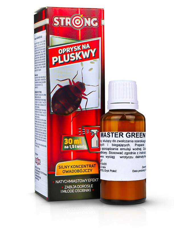 2XKONCENTRATOWADOBOJCZYNAPLUSKWYDOOPRYSKUPREPARATSTRONG30MLStanopakowaniaoryginalne belsilt 2 vnt insekticidinis koncentratas purškimui nuo patalinių blakių STRONG 30 ml